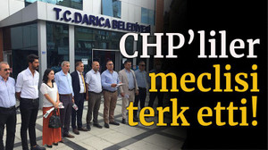 CHP’liler Meclisi terk etti!
